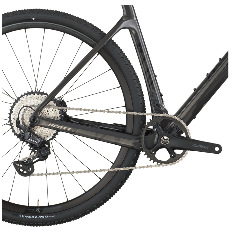 Scott Addict 30 Gravel Bike in Carbon Black-3