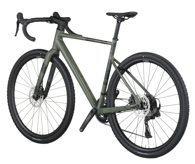 Bike Speedster 20 Gravel Bike in Wenge Green-2