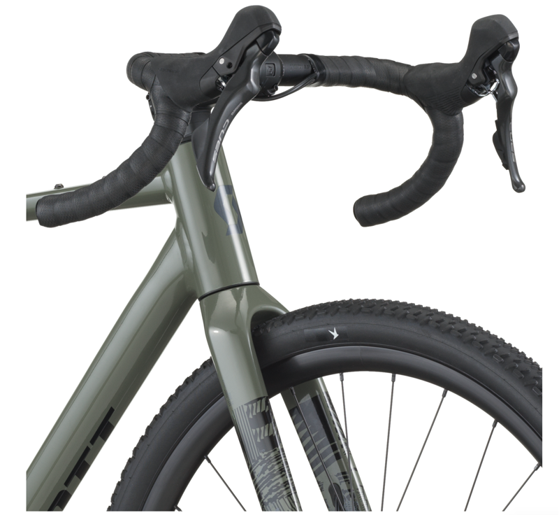 Bike Speedster 20 Gravel Bike in Wenge Green-4