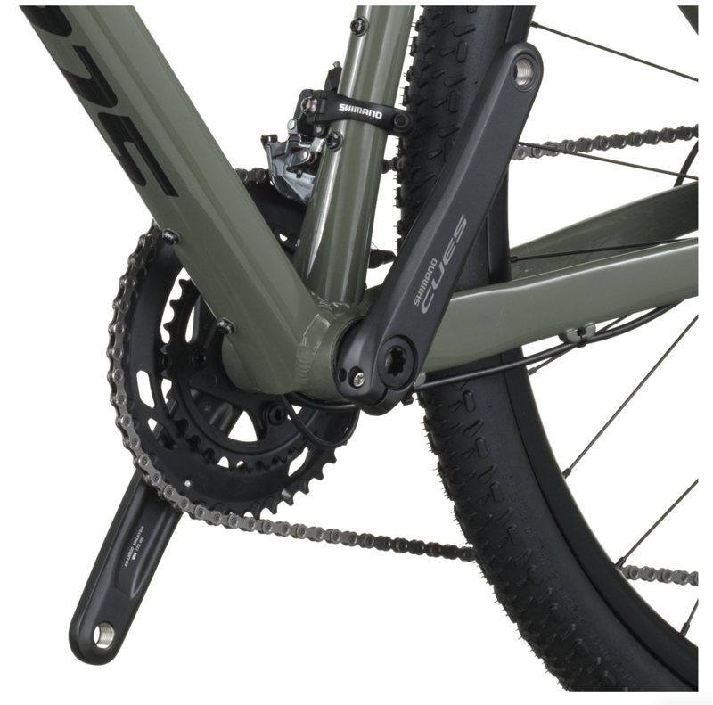 Bike Speedster 20 Gravel Bike in Wenge Green-5