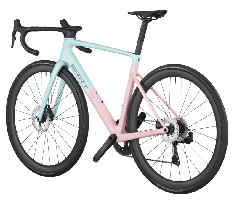 Scott Addict RC 10 Road Bike in Gelato Blue/Gelato Pink-2
