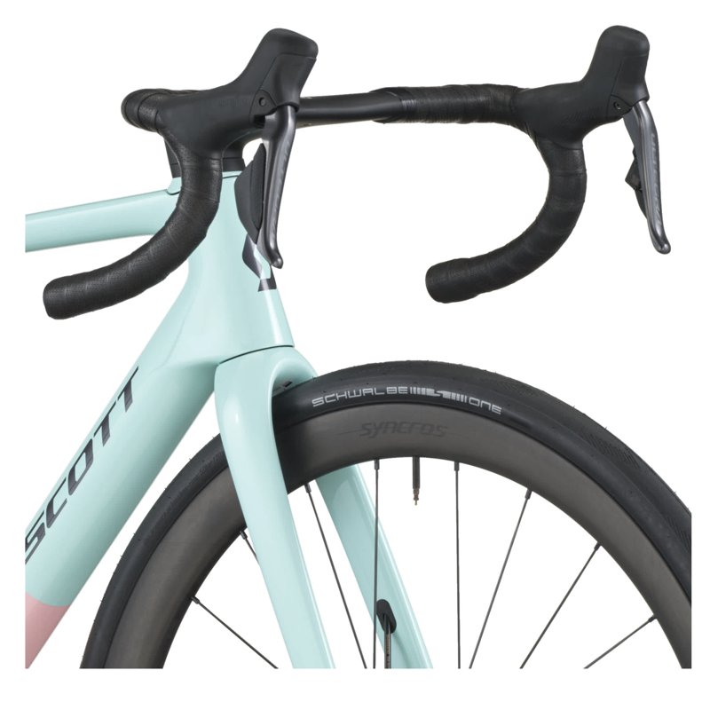 Scott Addict RC 10 Road Bike in Gelato Blue/Gelato Pink-4