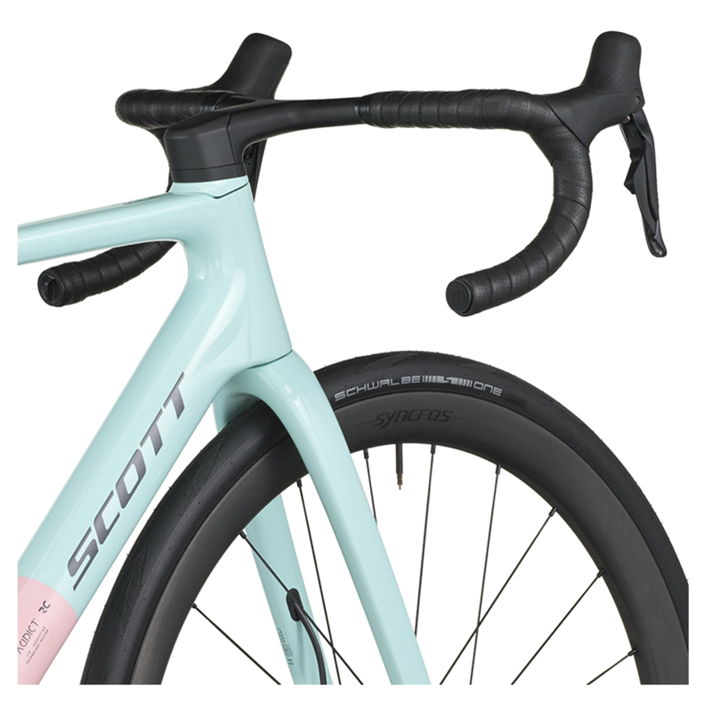 Scott Addict RC 10 Road Bike in Gelato Blue/Gelato Pink-6