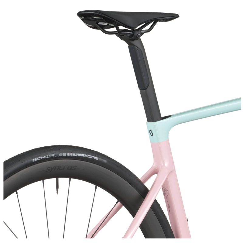 Scott Addict RC 10 Road Bike in Gelato Blue/Gelato Pink-7