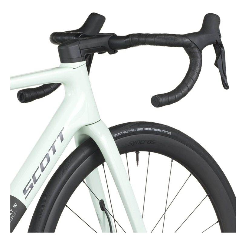 Scott Addict RC 30 Road Bike in Frozen Green/Carbon Black-6