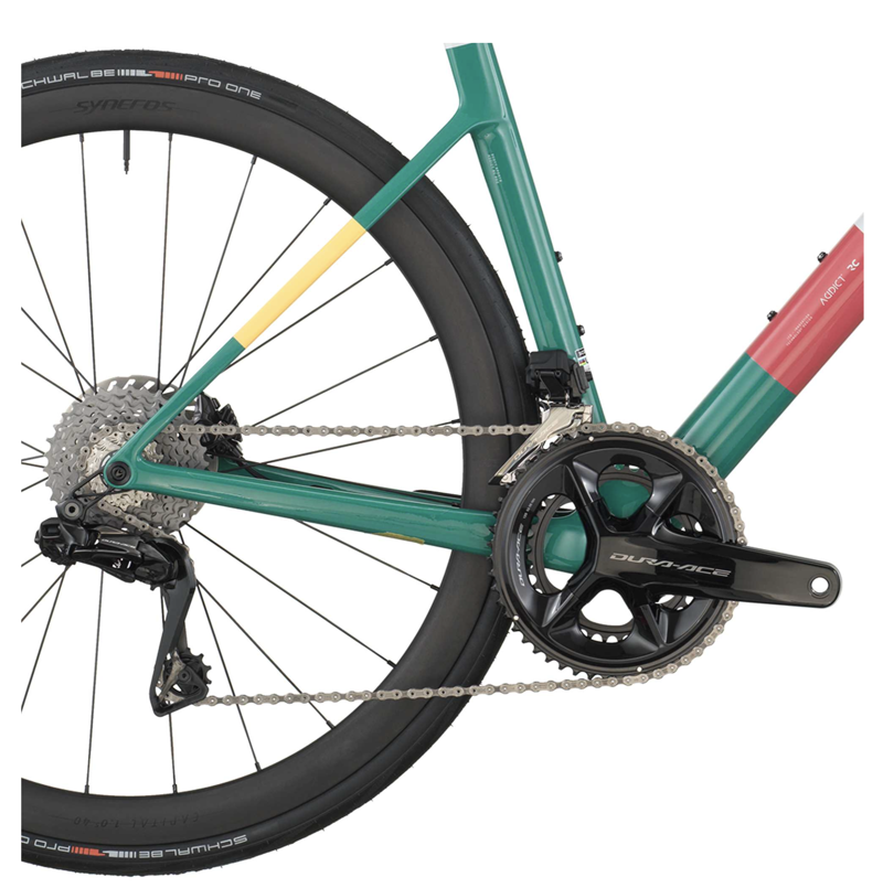 Scott Addict RC Pro Road Bike in Beluga Grey/Seashore Green-3