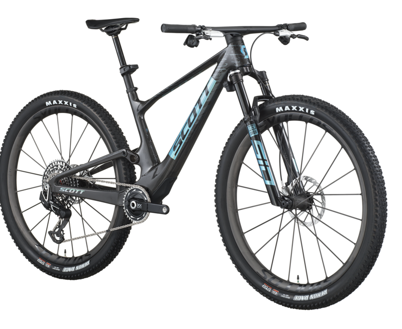 Scott Spark RC SL XC Mountain Bike in Carbon Black-1