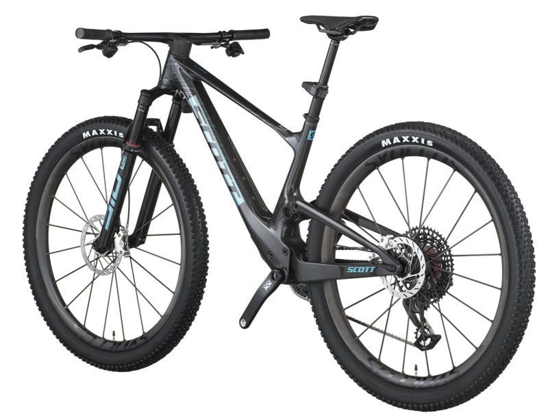 Scott Spark RC SL XC Mountain Bike in Carbon Black-2
