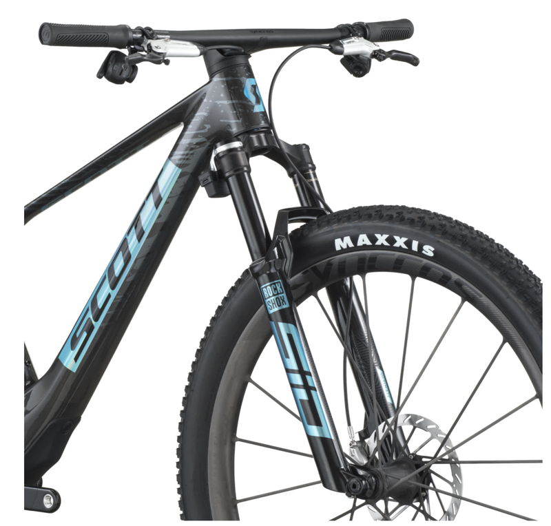 Scott Spark RC SL XC Mountain Bike in Carbon Black-4