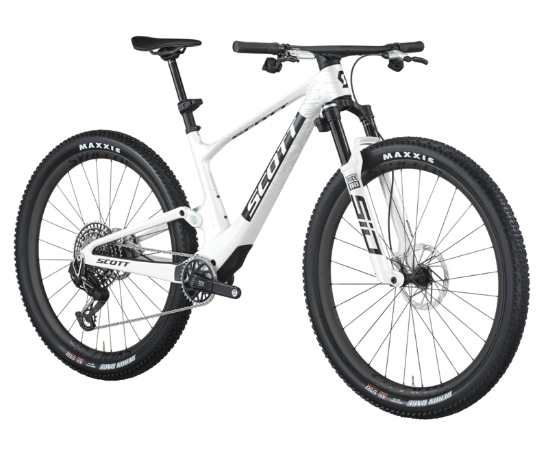 Scott Spark RC World Cup EVO Mountain Bike in White-1