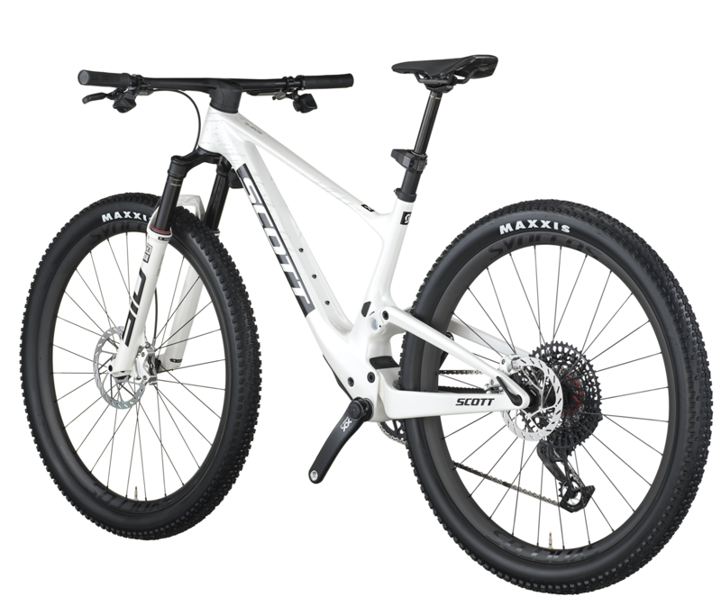 Scott Spark RC World Cup EVO Mountain Bike in White-2
