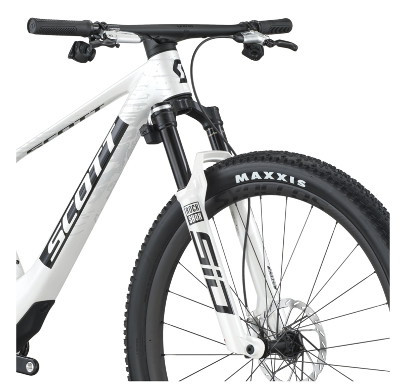 Scott Spark RC World Cup EVO Mountain Bike in White-4