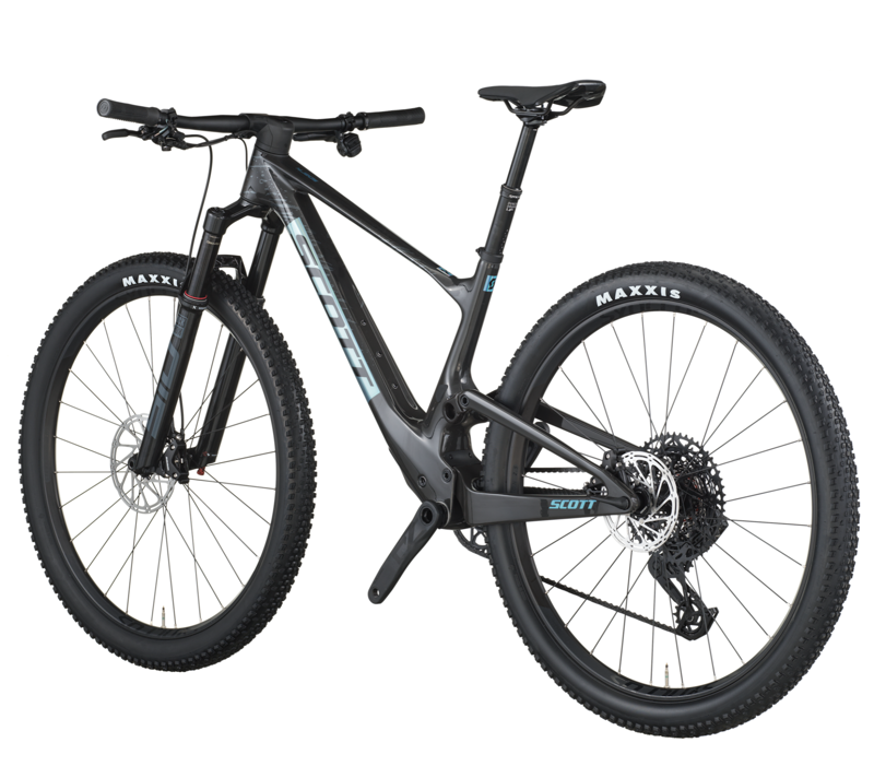 Scott Spark RC Team Mountain Bike in Carbon Black-2