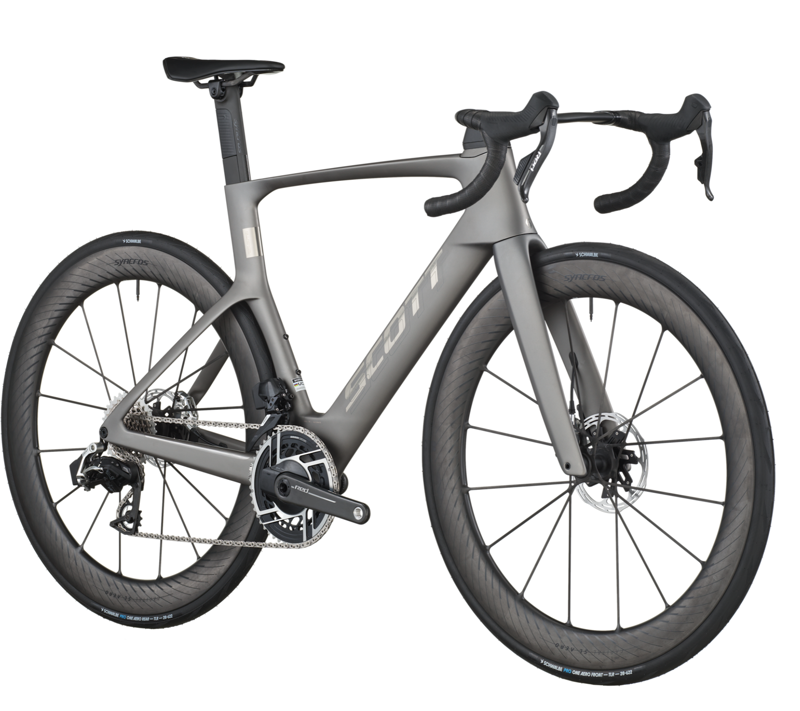 Scott Foil RC Ultimate Road Bike in Tungsten Grey-1