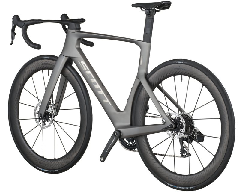 Scott Foil RC Ultimate Road Bike in Tungsten Grey-2