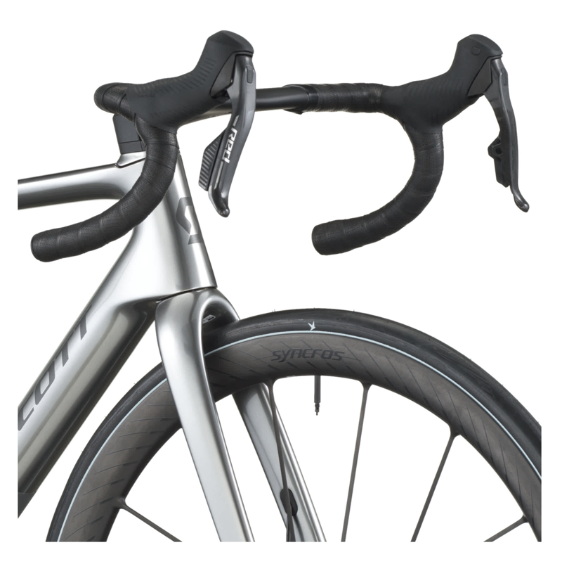 Scott Addict RC Ultimate Road Bike in Chrome Silver-4