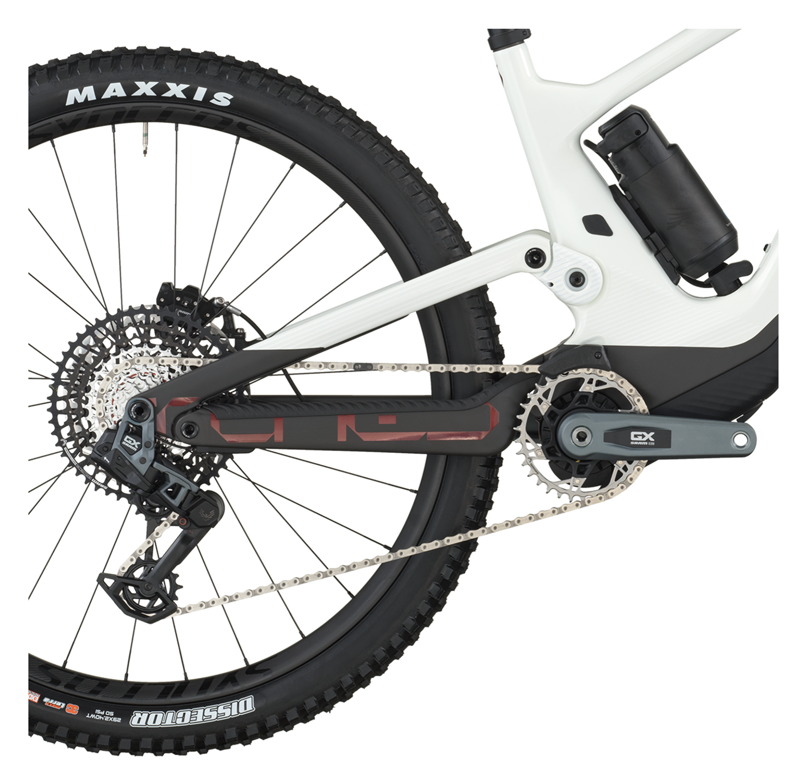 Scott Voltage 900 Tuned eMountain Bike in Carbon Black/Pastel White-3