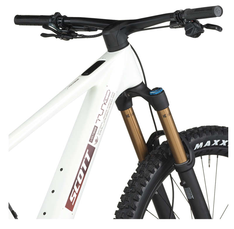 Scott Voltage 900 Tuned eMountain Bike in Carbon Black/Pastel White-6