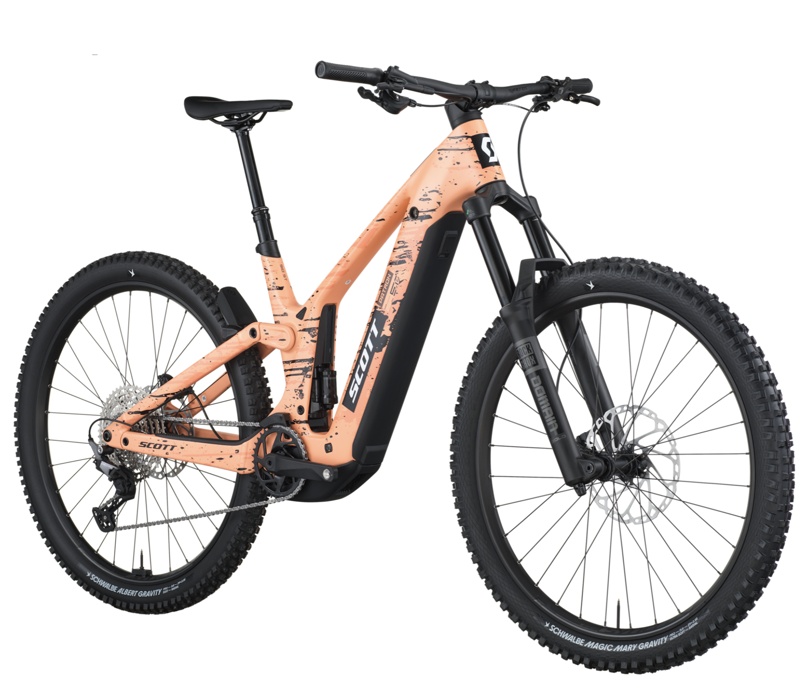 Scott Patron ST 910 eMountain Bike in Reef Pink-1