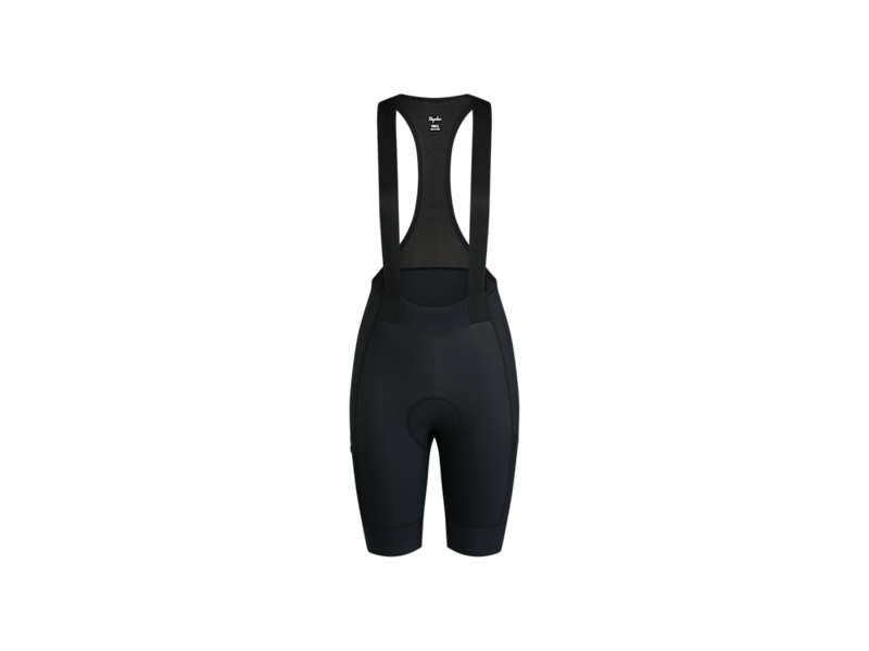 Short Rapha Brevet Element Cargo Bib Women X- Large BLACK X-Large