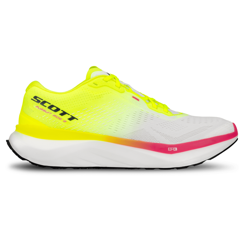 Scott Pursuit Ride 2 Shoe in Safety Yellow/White-2