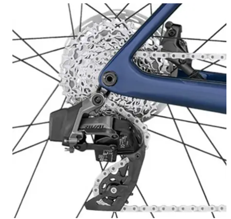 Scott Addict eRIDE 20 Electric Road Bike in Blue-5