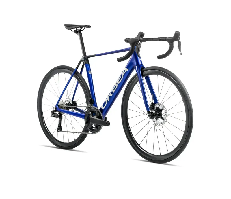 Orbea Orca M35i Shimano 105 Di2 2x12sp Zipp OQUO Carbon Wheelset Medium 53 and Large 55Blue-1