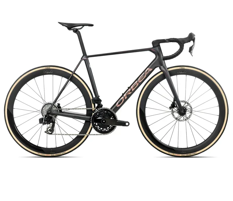 Orbea Orca M21eLTD PWR Diamond Carbon View - Sunset Carbon View Matt