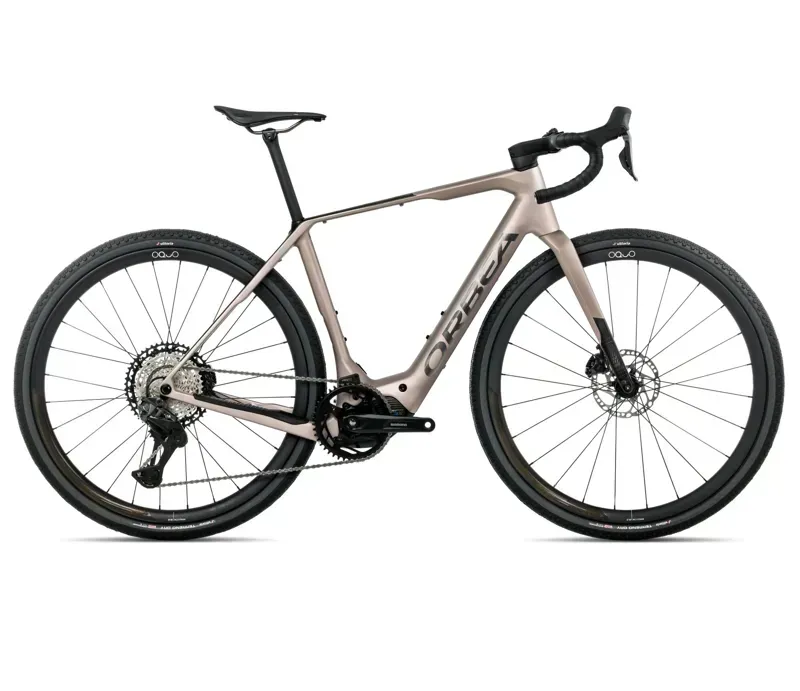 Orbea DENNA M20i E-Road Bike In Nickel Matt/Carbon Raw Gloss
