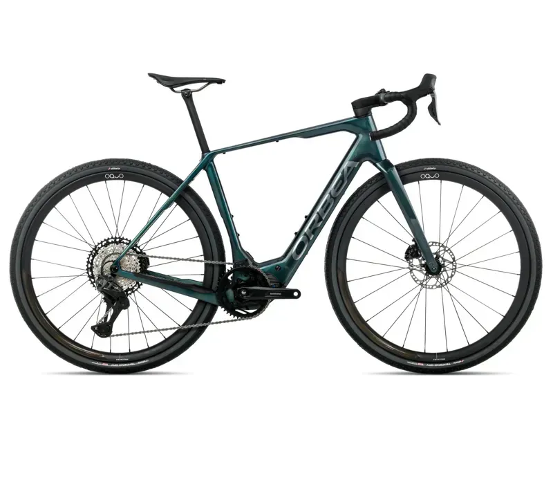 Orbea DENNA M20i E-Road Bike In Escape Green Gloss/Foggy Matt