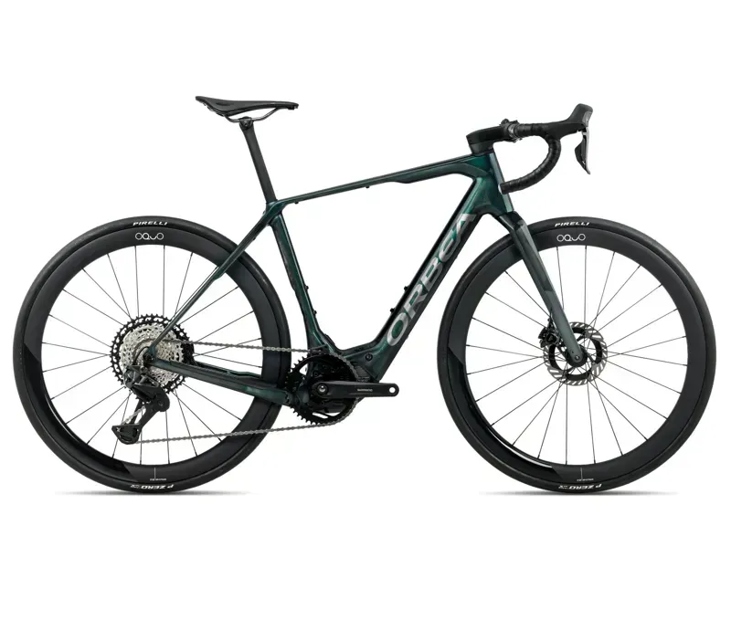 Orbea DENNA M10i E-Road Bike In Escape Green Gloss/Foggy Matt