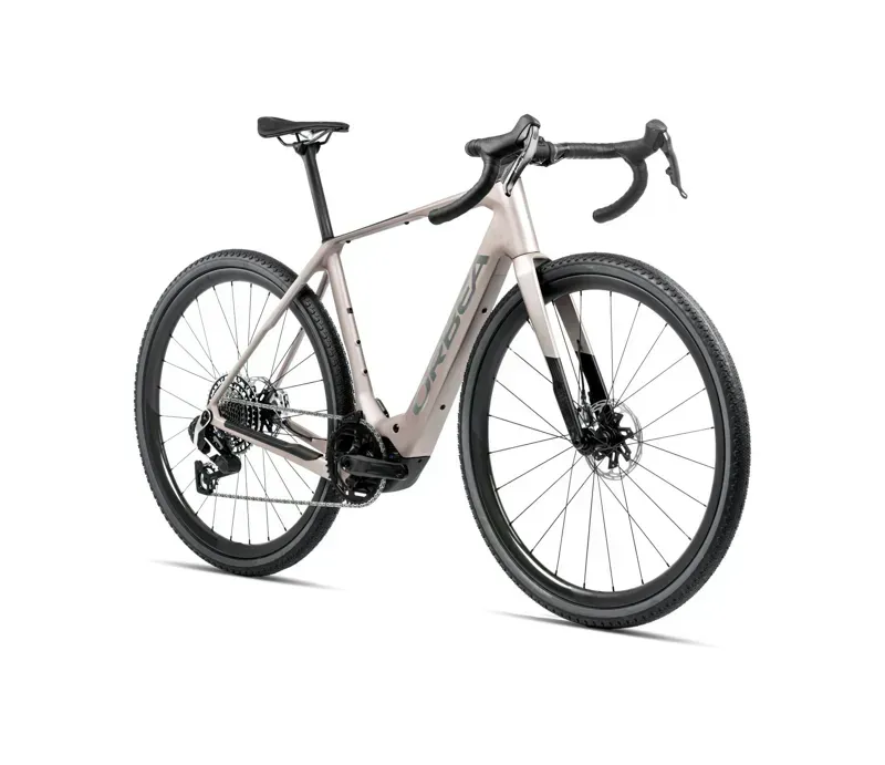Orbea DENNA M11e E-MTB In Nickel Matt/Carbon Raw Gloss-1