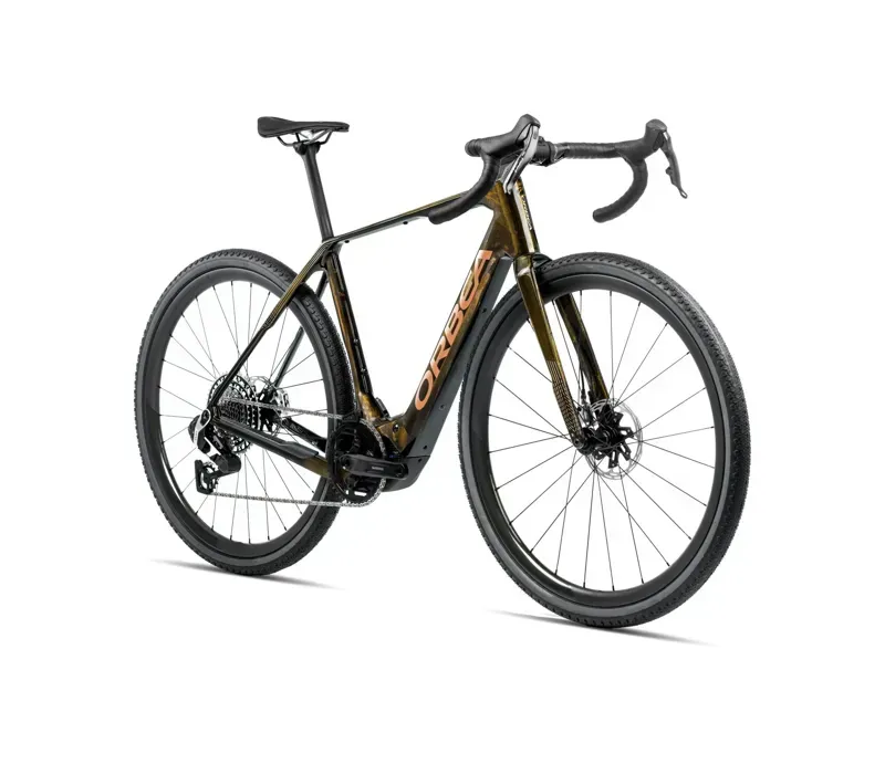 Orbea DENNA M11e E-MTB In Caramel Carbon View/Golden Sand Gloss-1