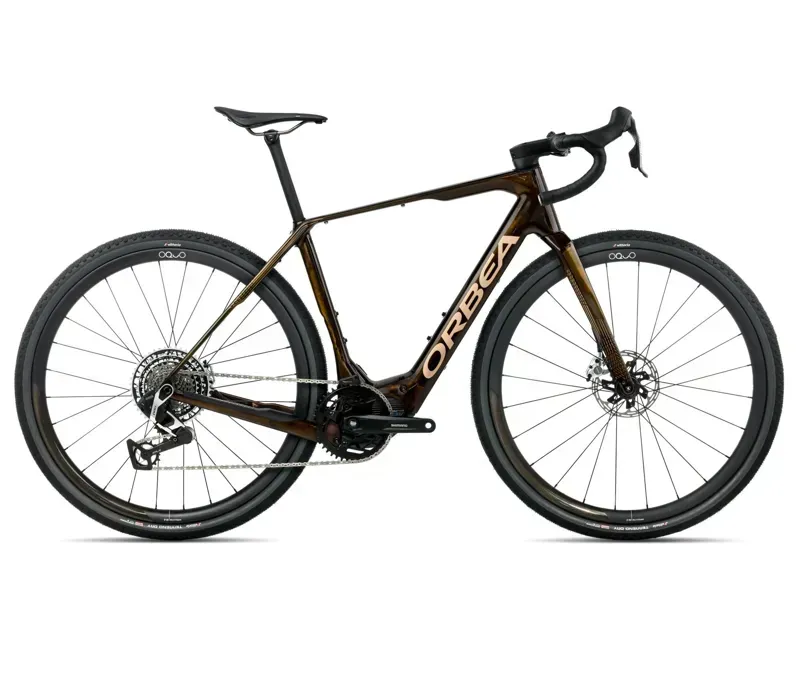 Orbea DENNA M11e E-MTB In Caramel Carbon View/Golden Sand Gloss