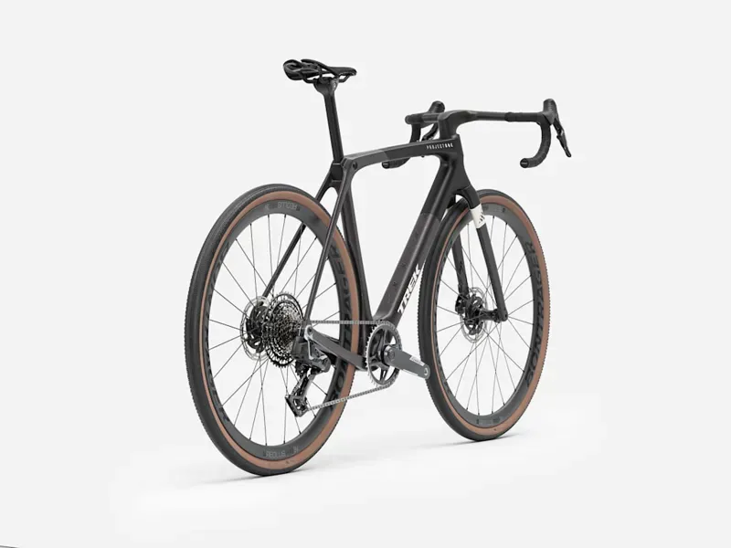 Trek Checkmate SLR 7 AXS Gravel Bike in Gloss Trek Black/Carbon Smoke-2