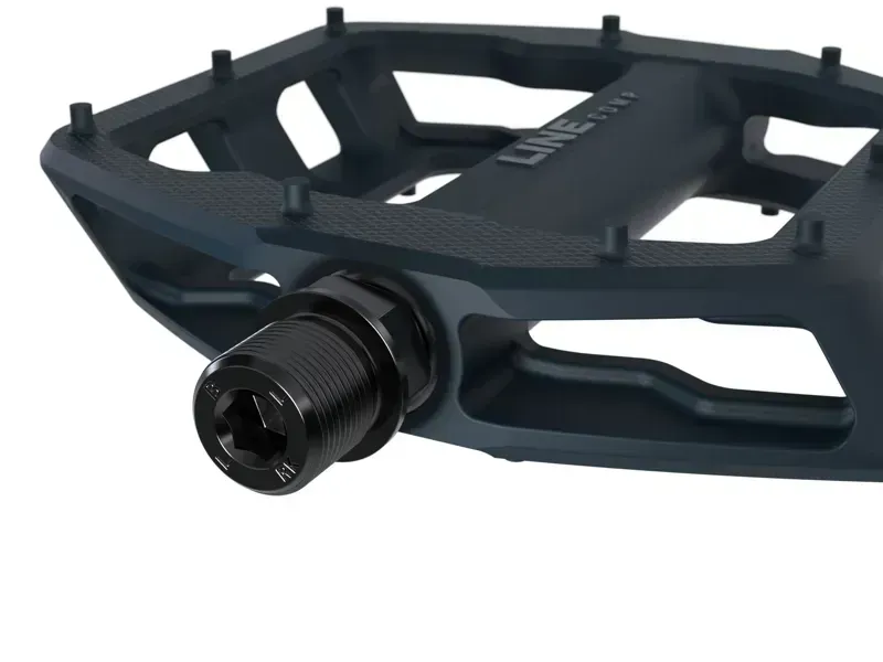 Trek Line Comp Flat Pedal 9/16 in Nautical Navy-2