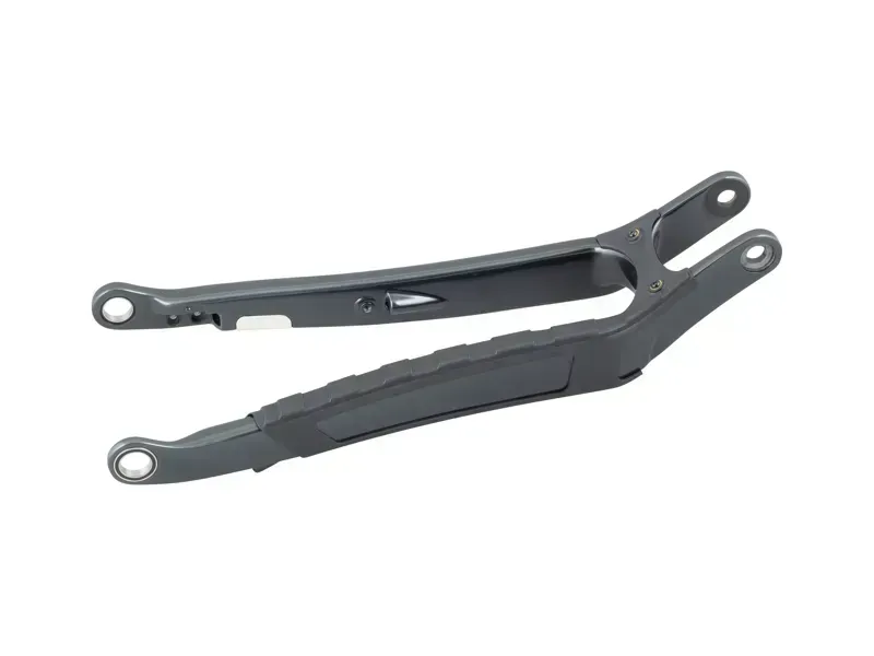 Trek 2025 Rail+ Carbon Gen 5 Chainstay in Gloss Lithium Grey/Dark Orange