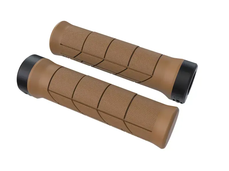 Trek Line Comp 130mm MTB Grip Set in Tan-1